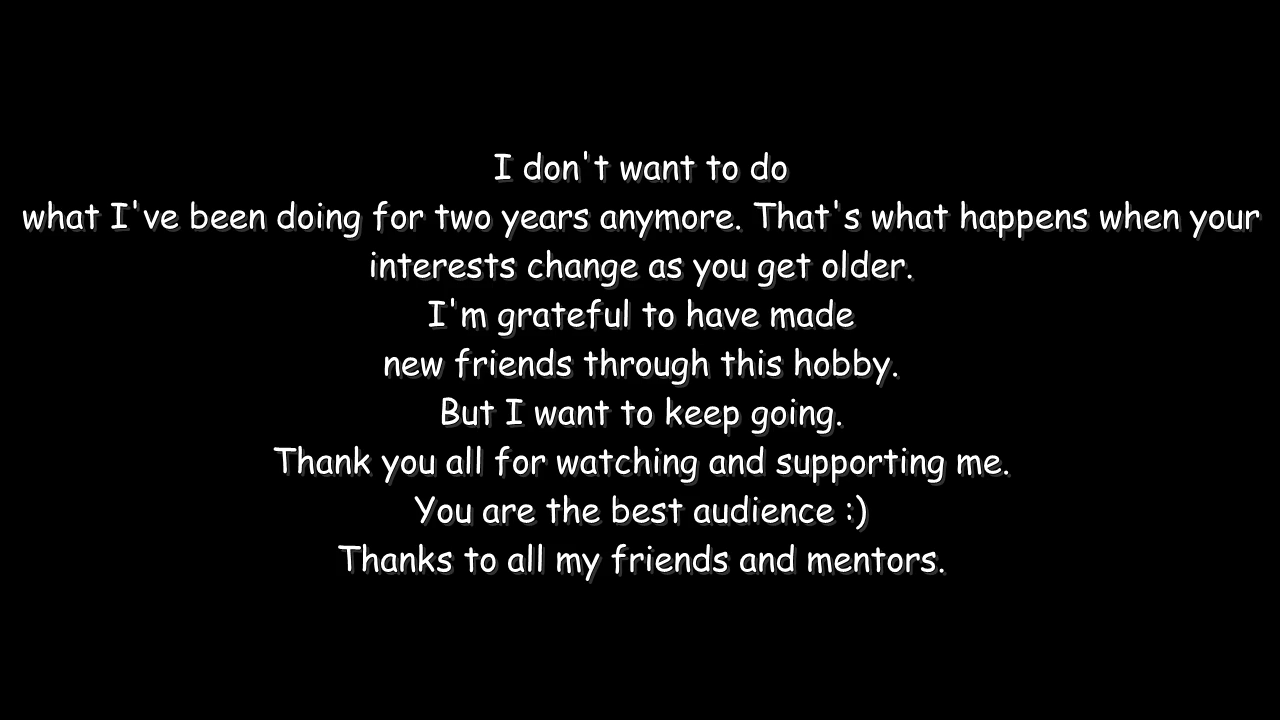 The End — AESWEL (with English subtitles)